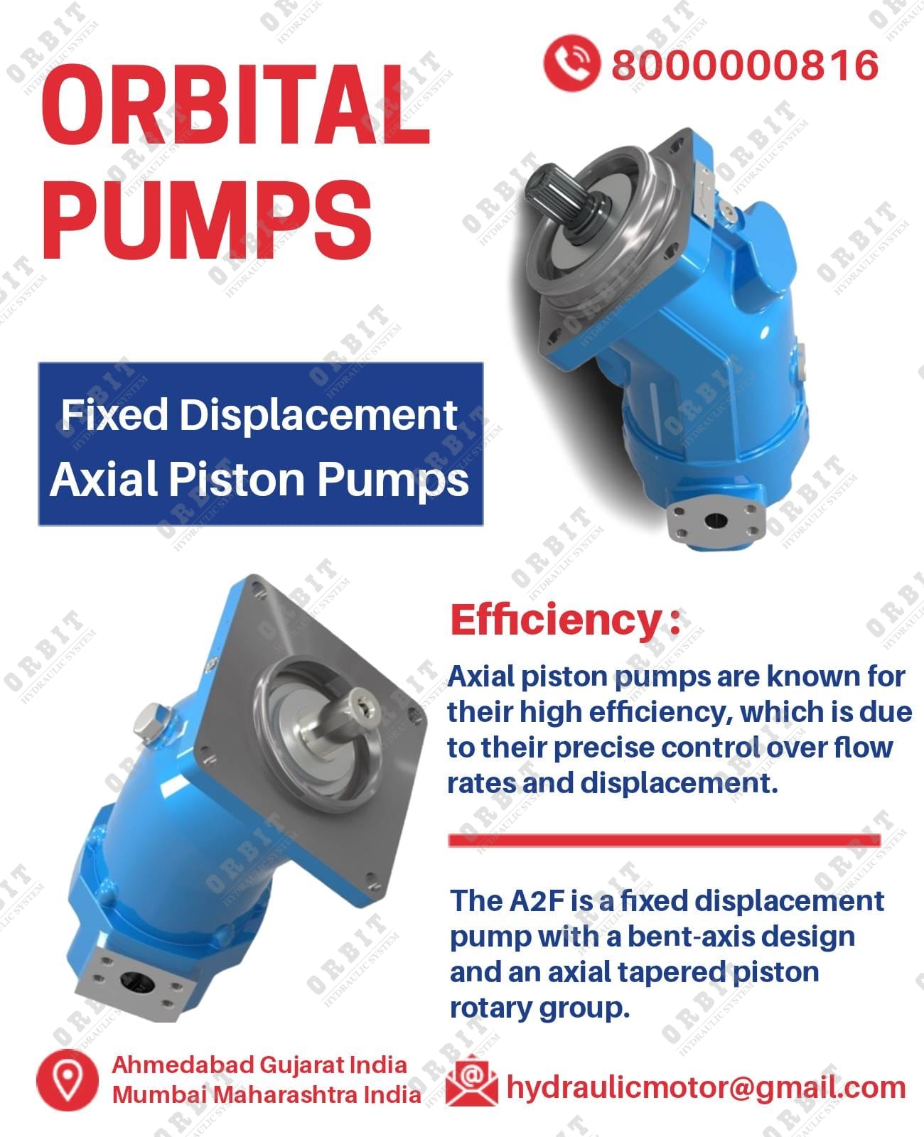 Bosch Rexroth A2F Fixed Axial Piston Pump